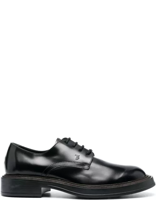 Tod's lace-up leather oxford shoe