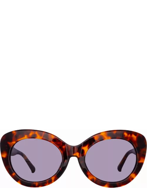 Agnes Cat Eye Sunglasses in Tortoiseshel