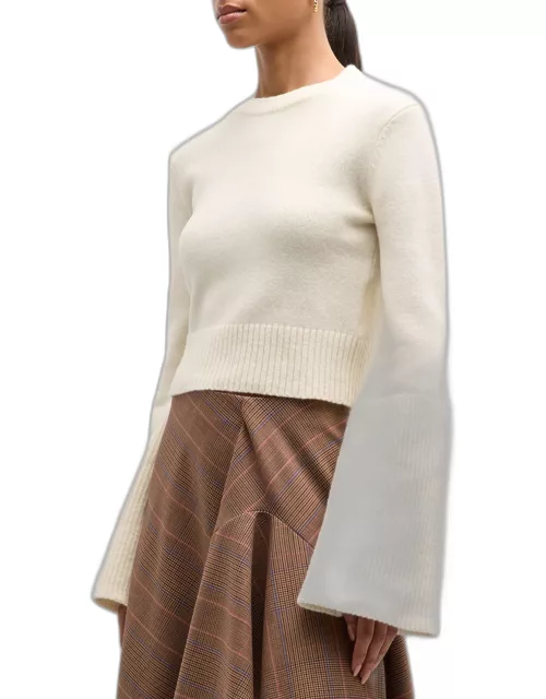 Clover Crewneck Wool-Blend Sweater