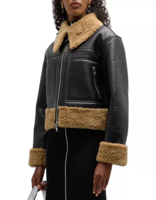 Aspen Faux-Leather Jacket