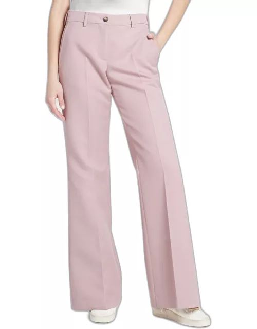 Flared Wool Pant