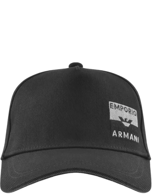 Emporio Armani Baseball Logo Cap Black