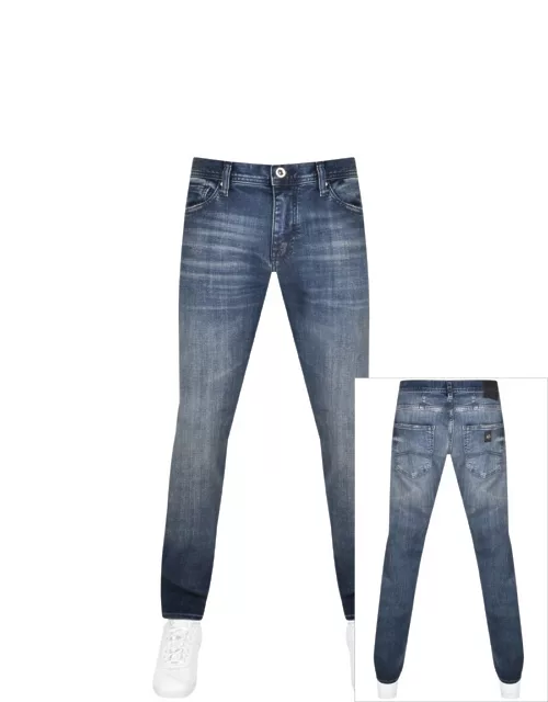 Armani Exchange J16 Straight Fit Jeans Blue