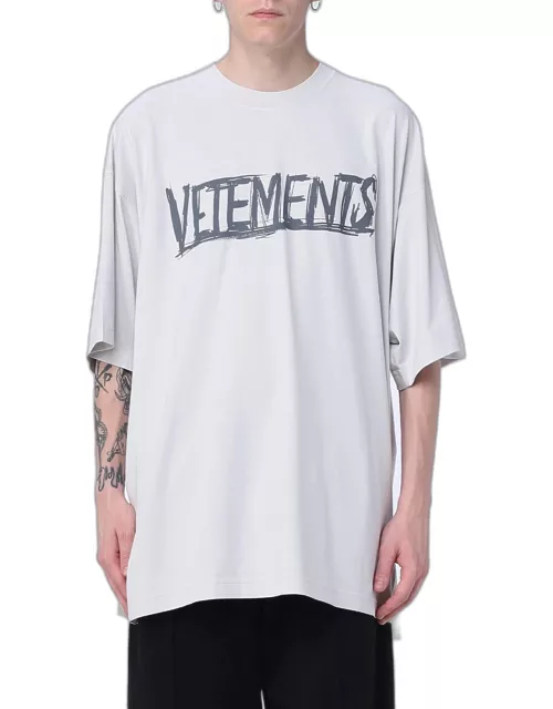 T-Shirt VETEMENTS Men colour Grey