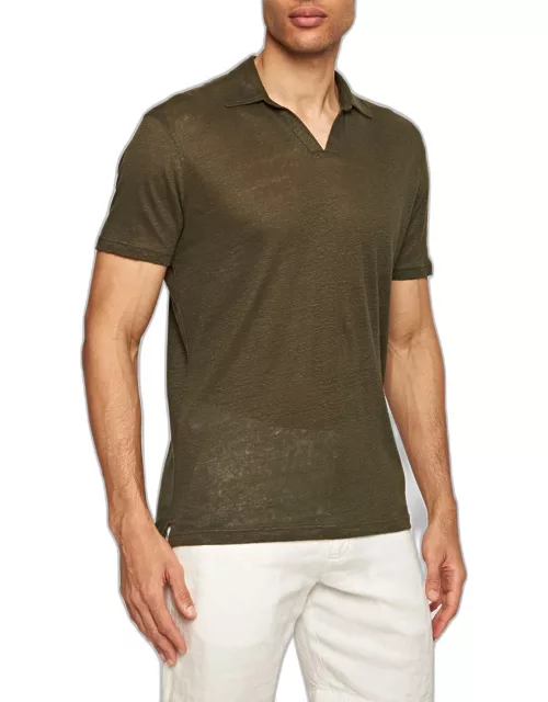 Men's Felix Linen Polo Shirt