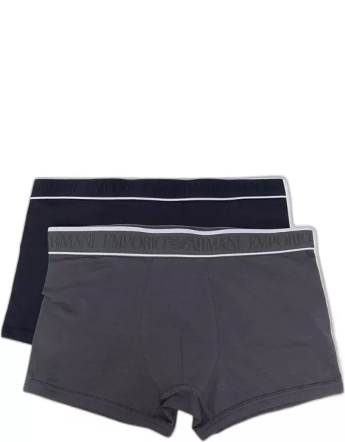 Emporio Armani Logo-waistband Boxer Briefs - Set Of