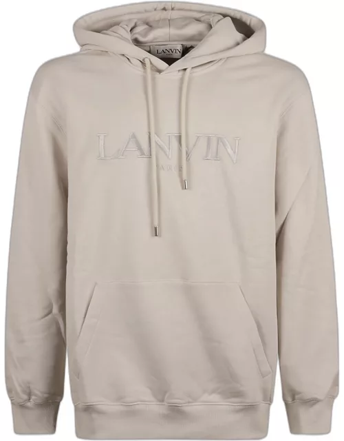 Lanvin Logo Embroidered Hoodie