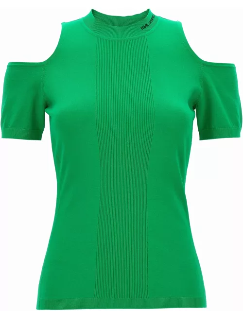 Karl Lagerfeld Cut Out Top