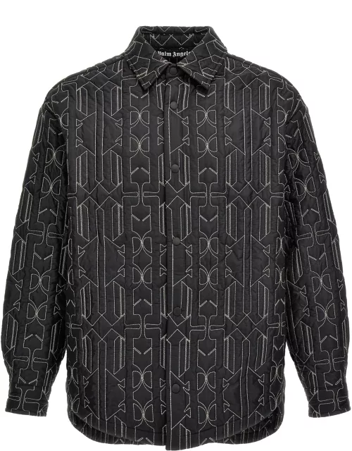 Palm Angels All Monogram Quilted Dover Jacket