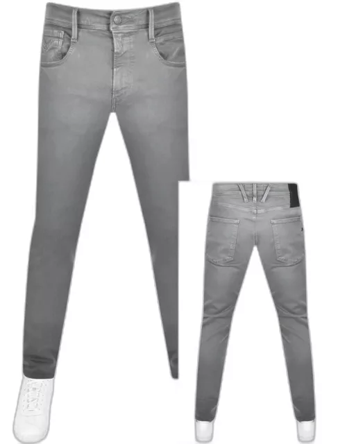 Replay Anbass Slim Fit Jeans Grey