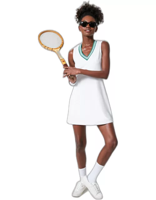 White Suzanne Tennis Dres
