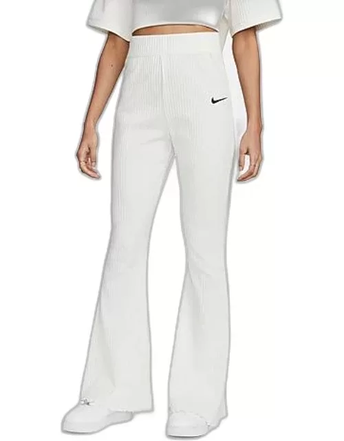 Women's Nike Sportswear High-Waisted Wide Leg Ribbed Jersey Pant