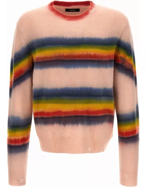 AMIRI rainbow Tie Dye Sweater