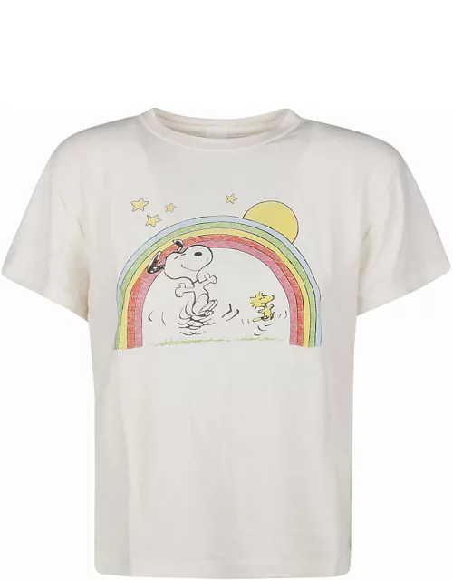 RE/DONE Classic Peanuts Rainbow T-shirt