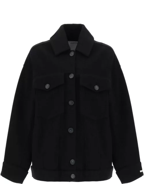 SPORTMAX Single-breasted wool coat
