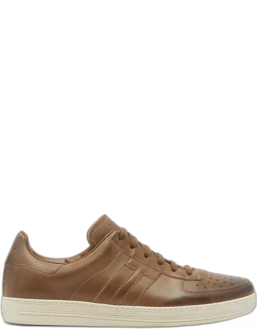 Men's Radcliffe Burnished Leather Low Top Sneaker