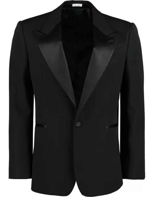 Alexander McQueen Single-breasted One Button Jacket