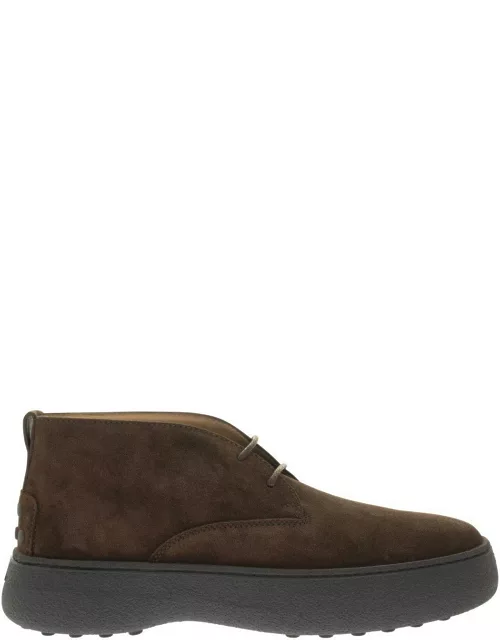 Tod's Suede Ankle Boot