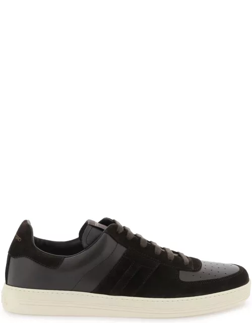 Tom Ford Suede And Leather radcliffe Sneaker