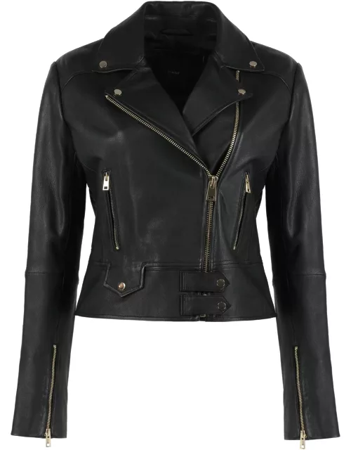 Pinko Sensibile Leather Jacket