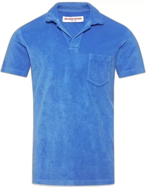 Terry Towelling - Tidal Tailored Fit Organic Cotton Towelling Resort Polo Shirt