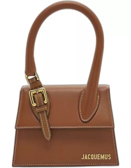 Le Chiquito Moyen Leather Top-Handle Bag