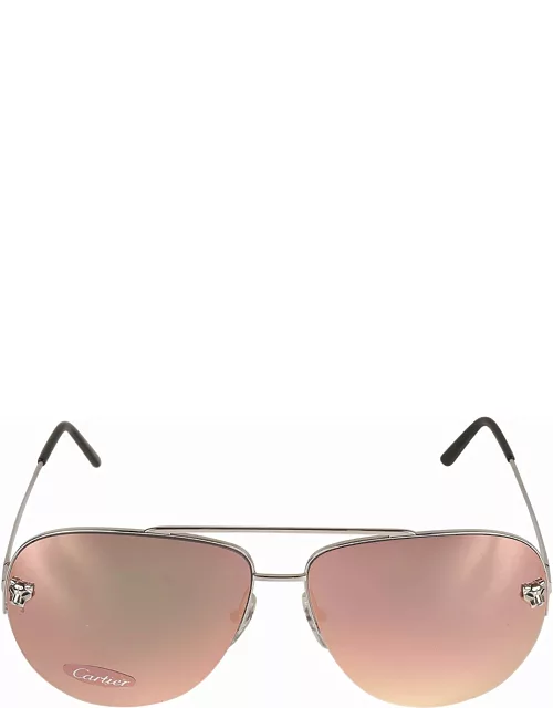 Cartier Eyewear Aviator Classic Sunglasse
