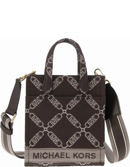 Michael Kors Jacquard Logo Shopper Bag