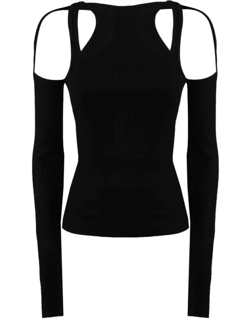 Dion Lee Long Sleeve Cut Out Top