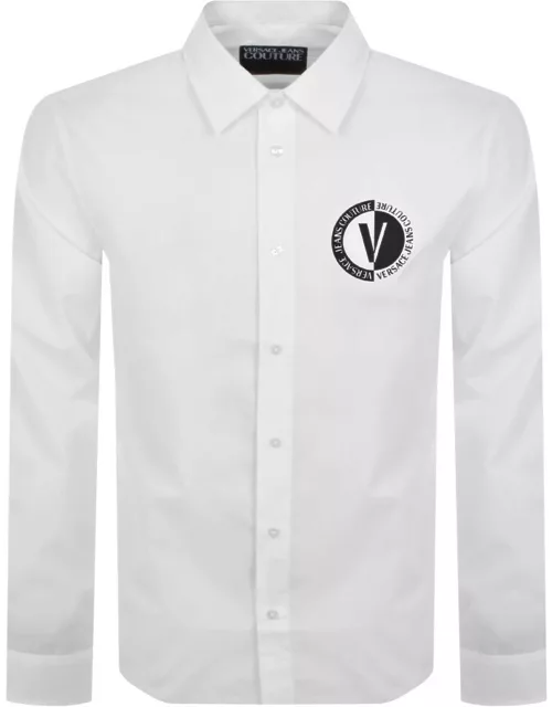 Versace Jeans Couture Long Sleeve Shirt White