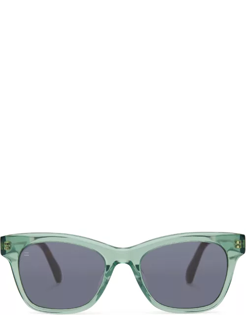 TOMS Women's Sunglasses Green/Grey Green Grey Margot