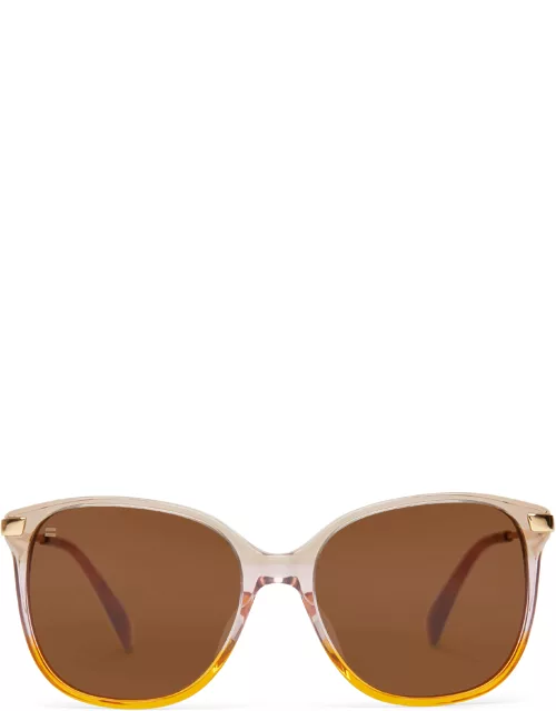 TOMS Women's Sunglasses Brown Sandela 201