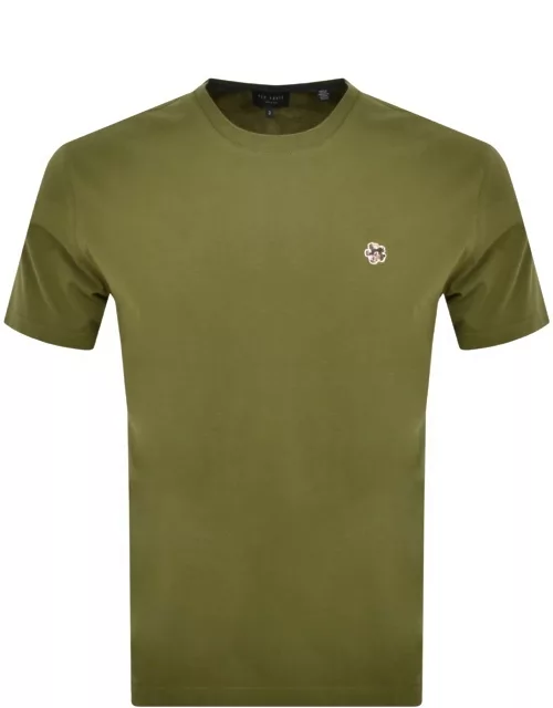 Ted Baker Oxford T Shirt Green