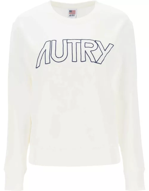 Autry Embroidered Logo Sweatshirt