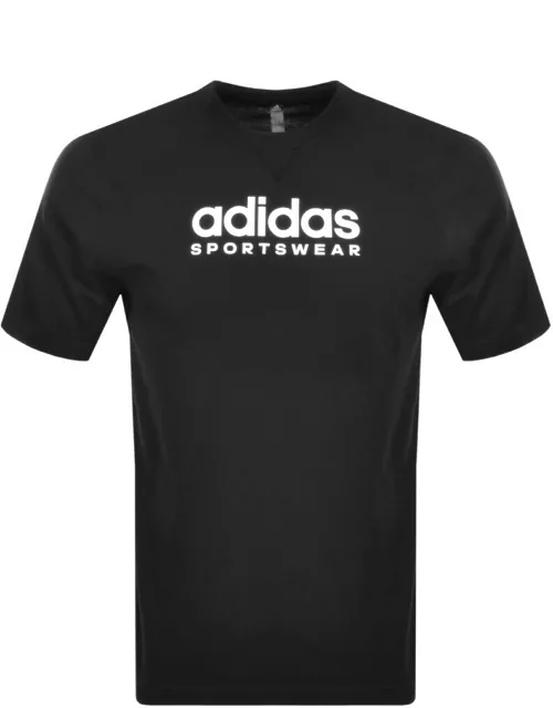 adidas All SZN Graphic T Shirt Black