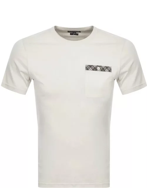 Barbour Durness Pocket T Shirt White