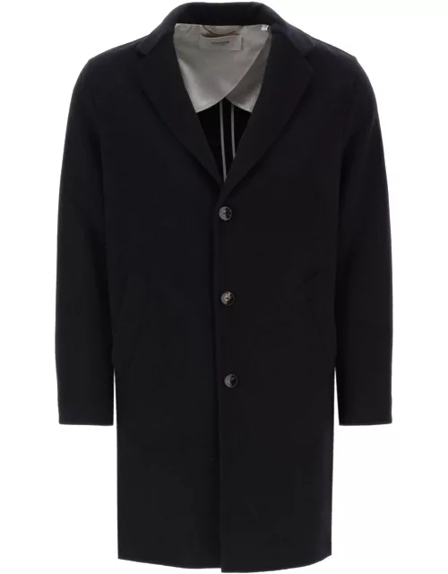 AGNONA single-breasted coat in cashmere