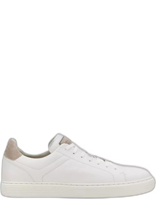 Men's Leather Airsole Low-Top Sneaker