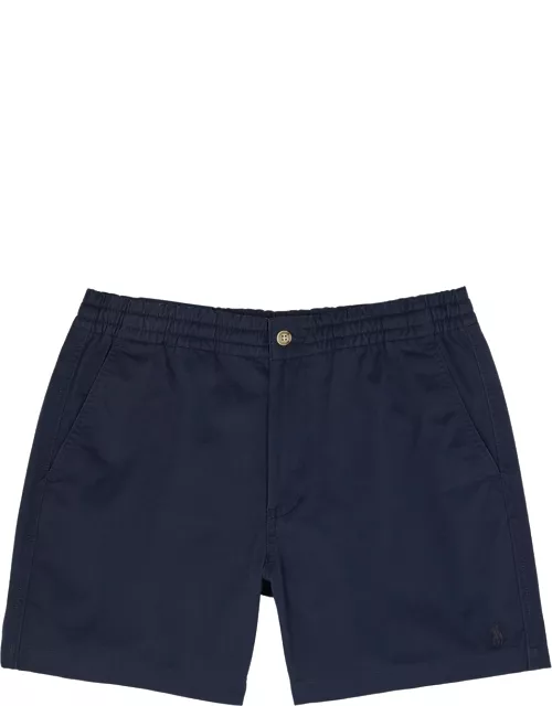 Polo Ralph Lauren Logo-embroidered Stretch-cotton Chino Shorts - Navy