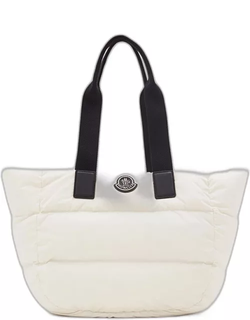 Moncler Caradoc Down-filled Tote Bag White TU