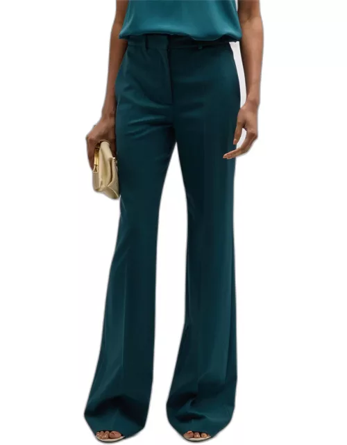 Morissey High-Rise Stretch Wool Pant