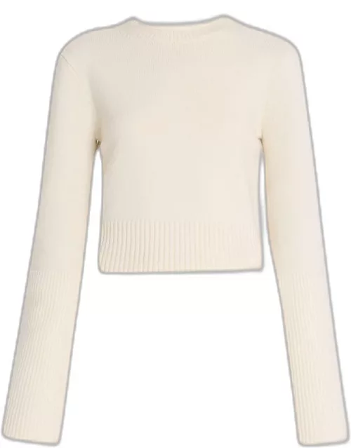 Clover Crewneck Wool-Blend Sweater