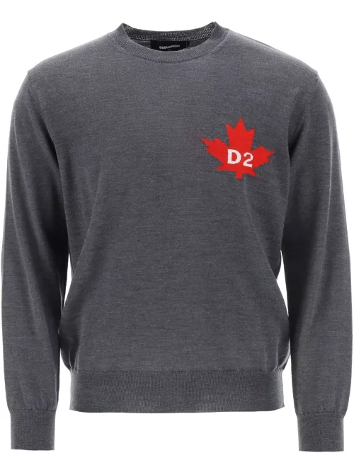 Dsquared2 Crew-neck Wool Sweater