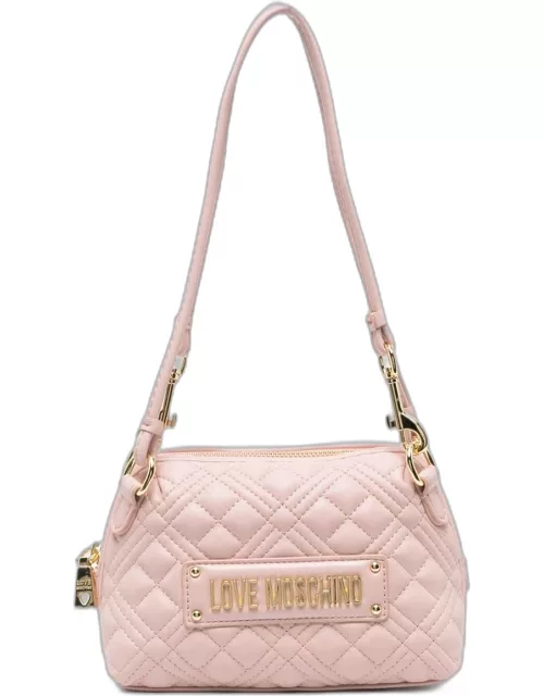 Love Moschino Polyurethane Quilted Shoulder Bag