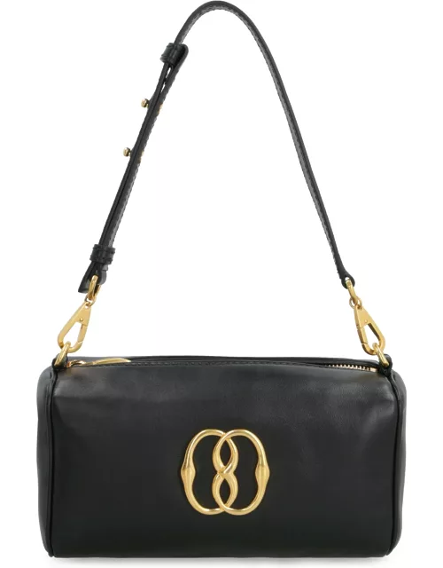 Bally Emblem Rox Leather Shoulder Bag