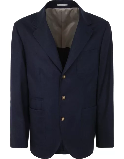 Brunello Cucinelli Single Breast Blazer Jacket