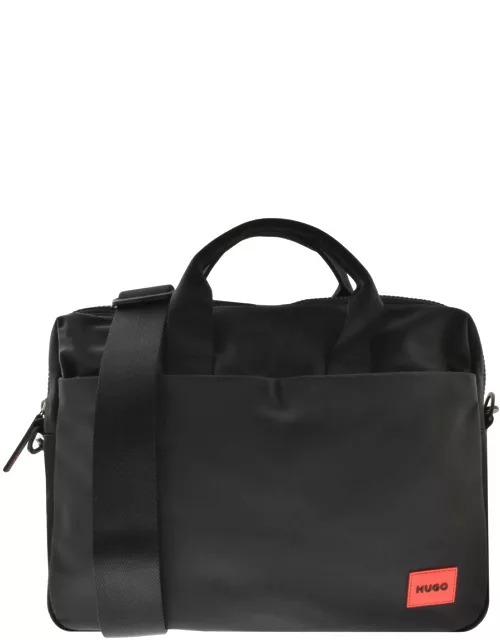 HUGO Ethon Briefcase Bag Black