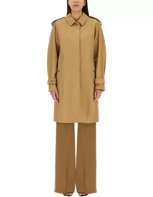 sportmax trench coat with button