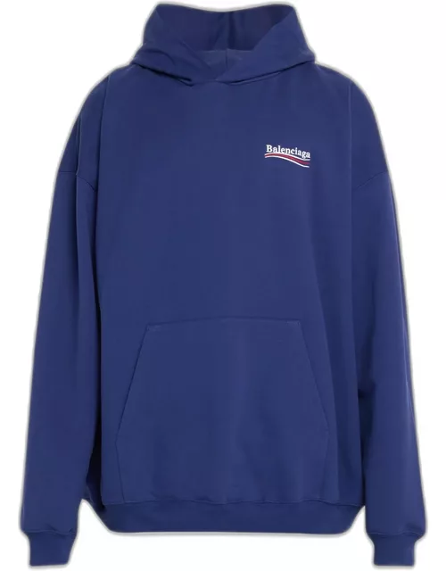 Men's Campaign Logo Terry Hoodie