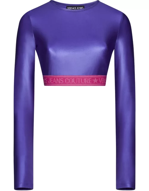 Versace Jeans Couture Top With Logo